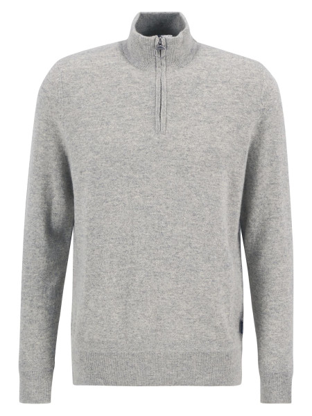 Maglione con zip corta Waterbury