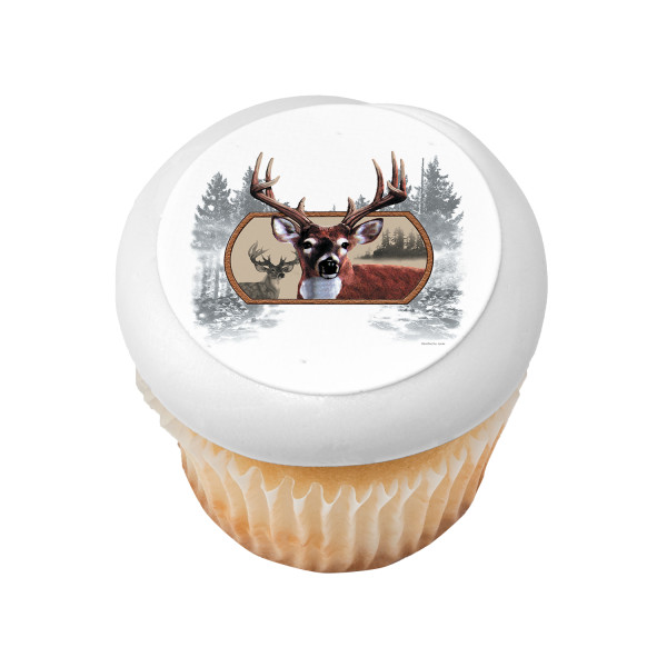 Deer PhotoCake® Edible Image®
