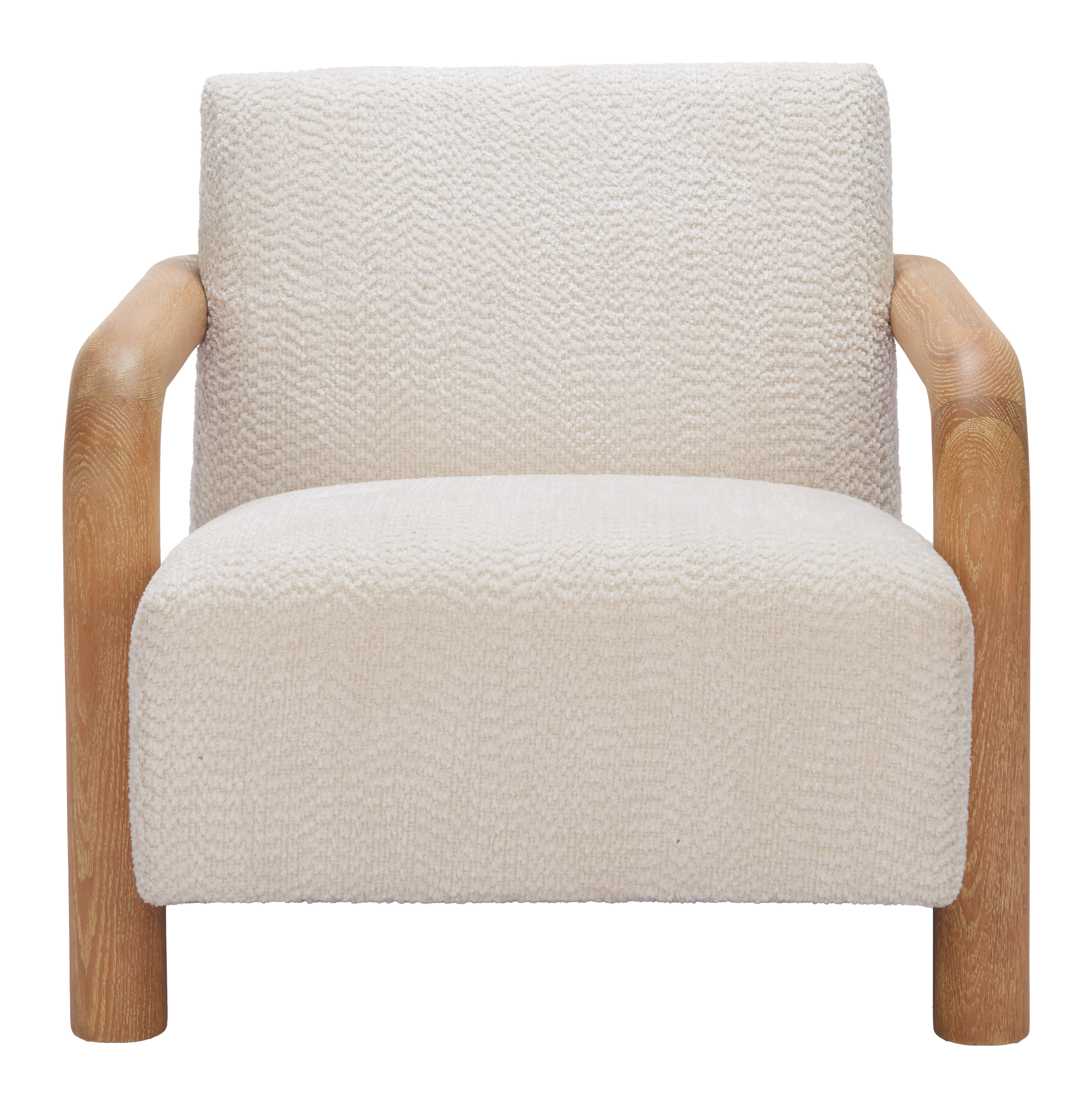 Subliem Accent Chair Cotton White product image