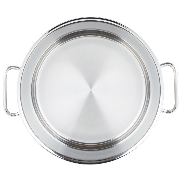 17-quart Intrigue® stainless steel sauce pot in mirror finish