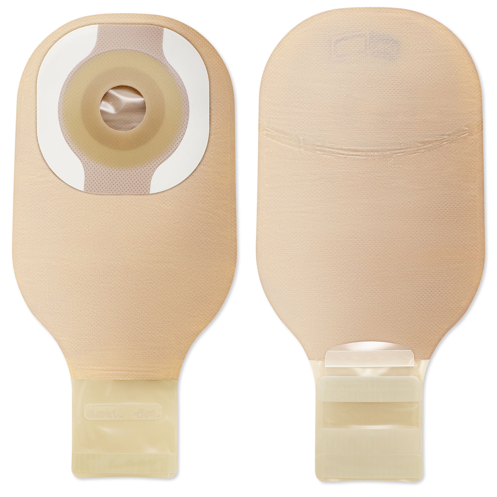 Premier™ 8990 One-Piece Beige Filtered Ostomy Pouch, Pre-cut to Fit 19 mm Stomas