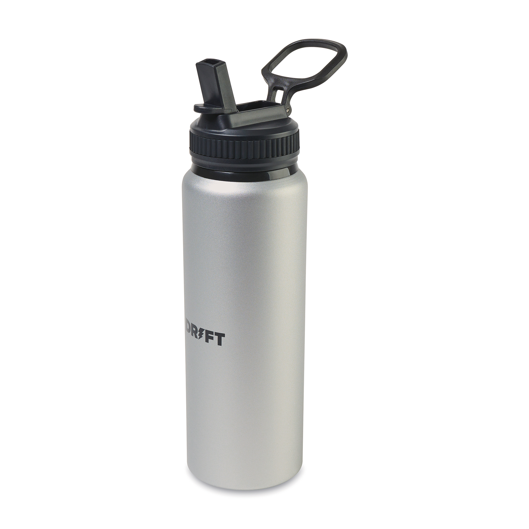 Jett Aluminum Straw Lid Hydration Bottle - 32 Oz.-Gemline