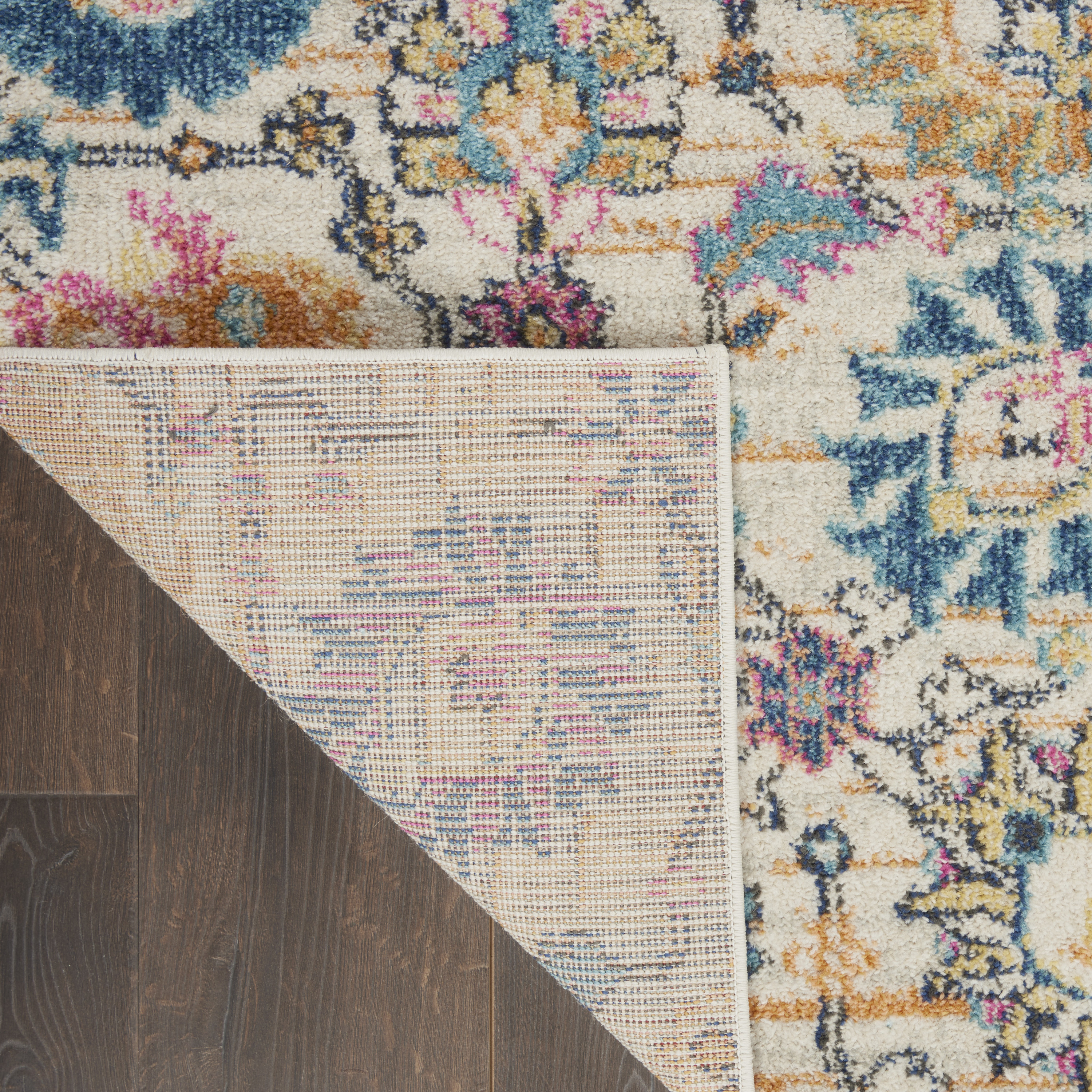Nourison Passion 6'7" x 9'6" Ivory Multicolor Bohemian Indoor Rug
