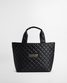 Battersea Quilted Mini Tote Bag Classic Black