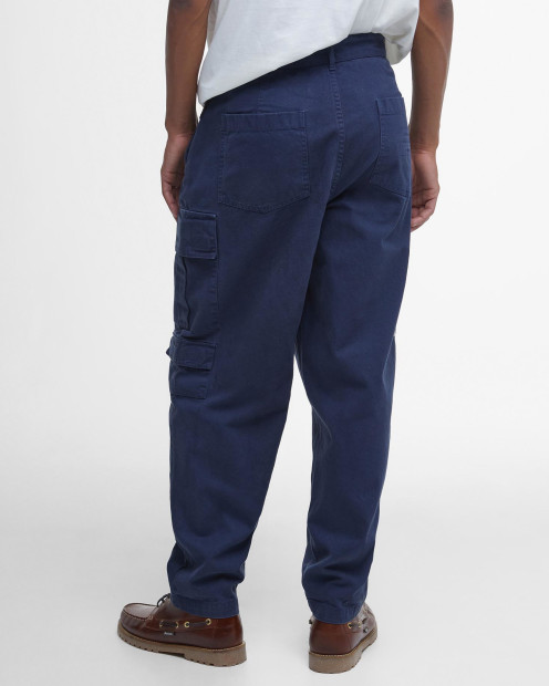 Deepdale Relaxed Cargo Trousers Classic Navy