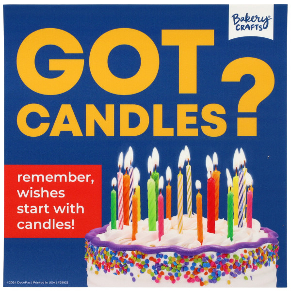 Got Candles? Cling Merchandising Kit