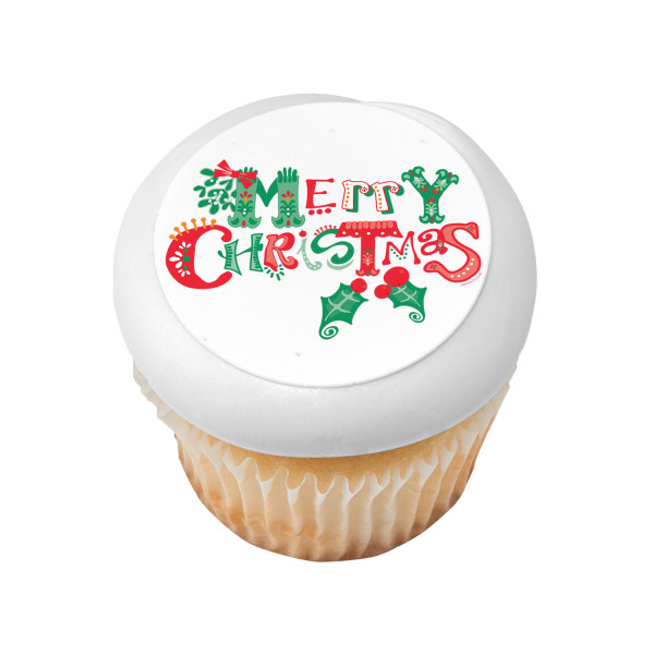 Merrymaking Merry Christmas PhotoCake® Edible Image®