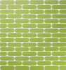 Tempo Green 1×4 Oval Mosaic