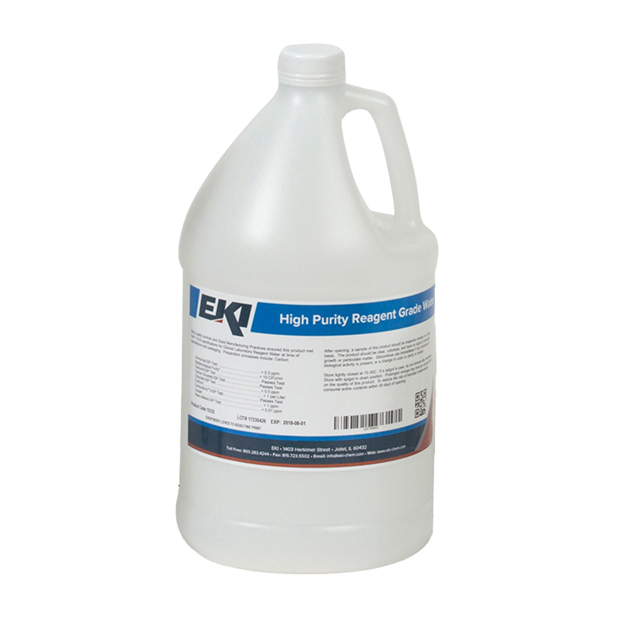 EKI Deionized Water Chemistry Reagent, 1 Gallon