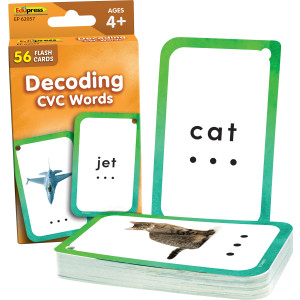 Decoding CVC Words Flash Cards