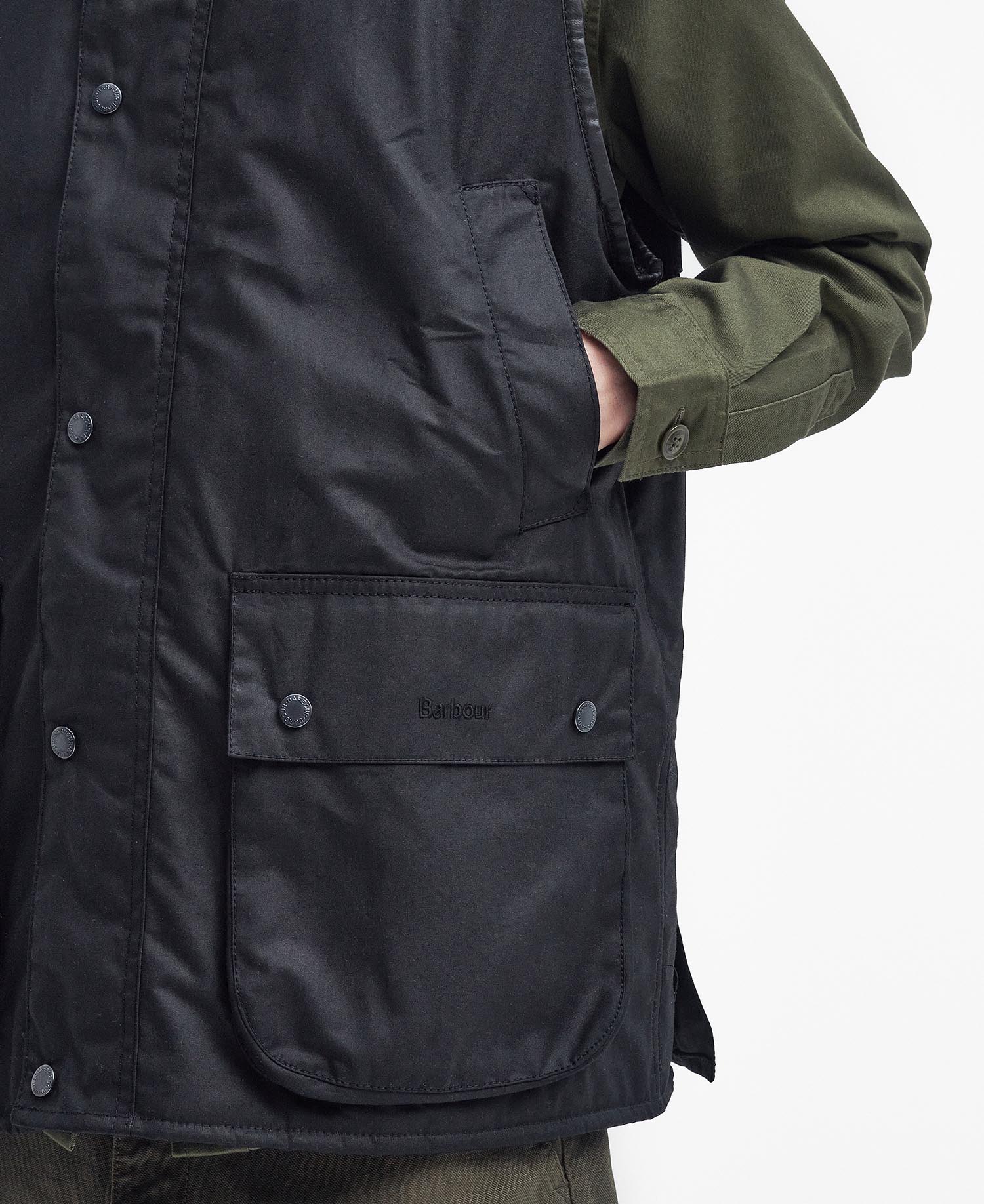 Barbour x Baracuta Weste Oversized Waxed image number 6
