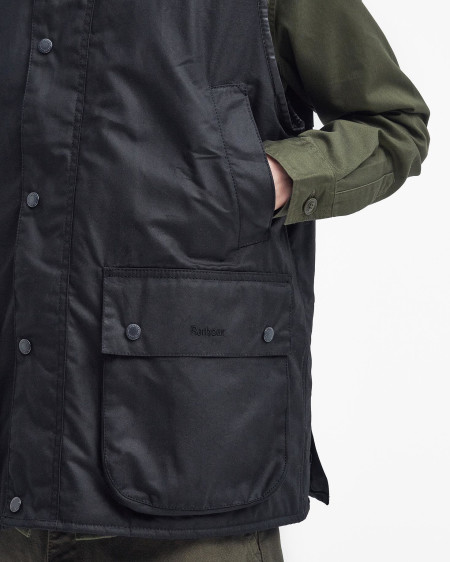 Barbour x Baracuta Weste Oversized Waxed