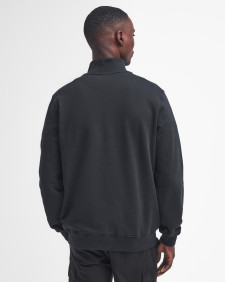 Felpa Flight con zip corta 
