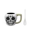 Halloween 15 ounce Coffee Mug and Spoon, Sugar Skull slideshow image 1 Halloween 15 ounce Coffee Mug and Spoon, Sugar Skull slideshow image 1