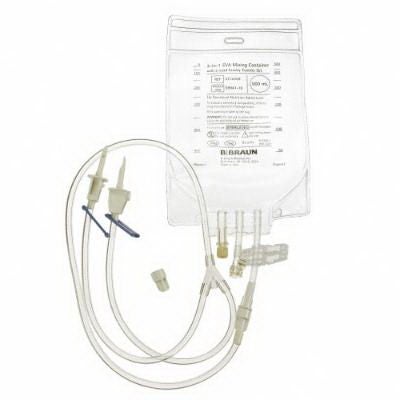 B. Braun BAG, EVA GRAVITY MIXING 2WAY FILL 500ML (5/PK 8PK/CS)