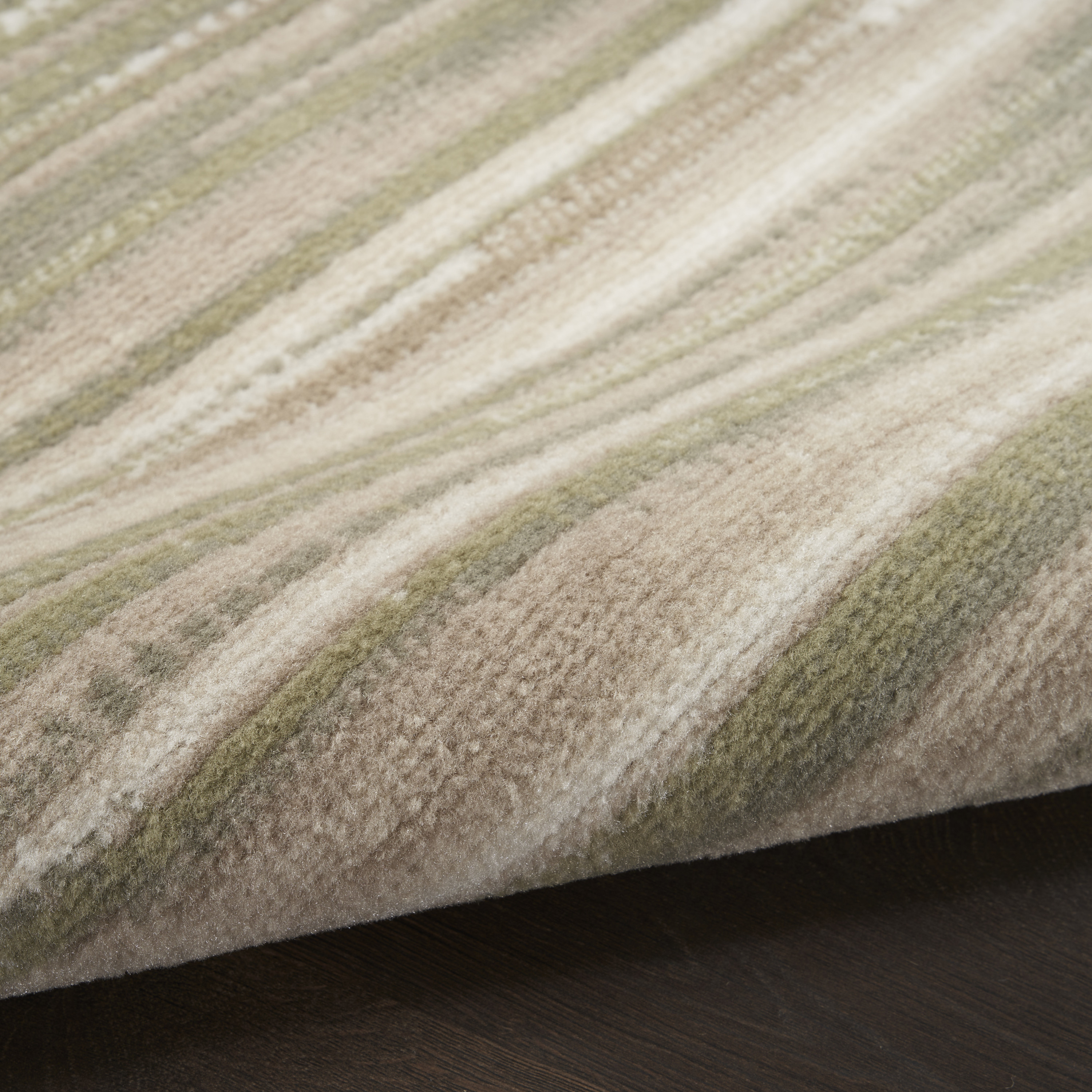 Nourison Jubilant 8' x 10' Green Ivory Modern Indoor Rug