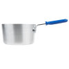 1 ½-quart Wear-Ever® tapered saucepan with natural finish and Cool Handle® rubber grip sleeve