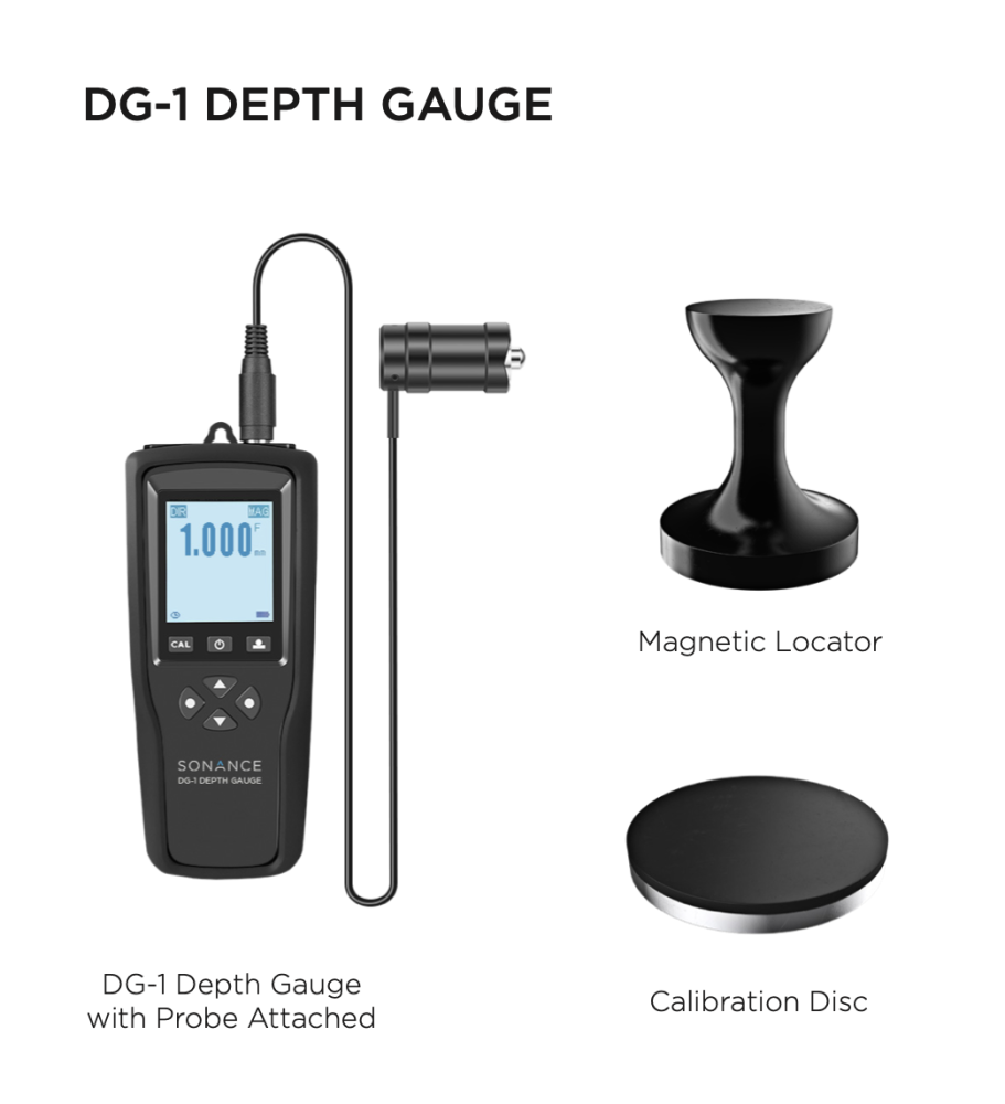 SONANCE DISC SYSTEM DEPTH SENSING GAUGE FOR INVISIBLE SERIES (1 EACH)