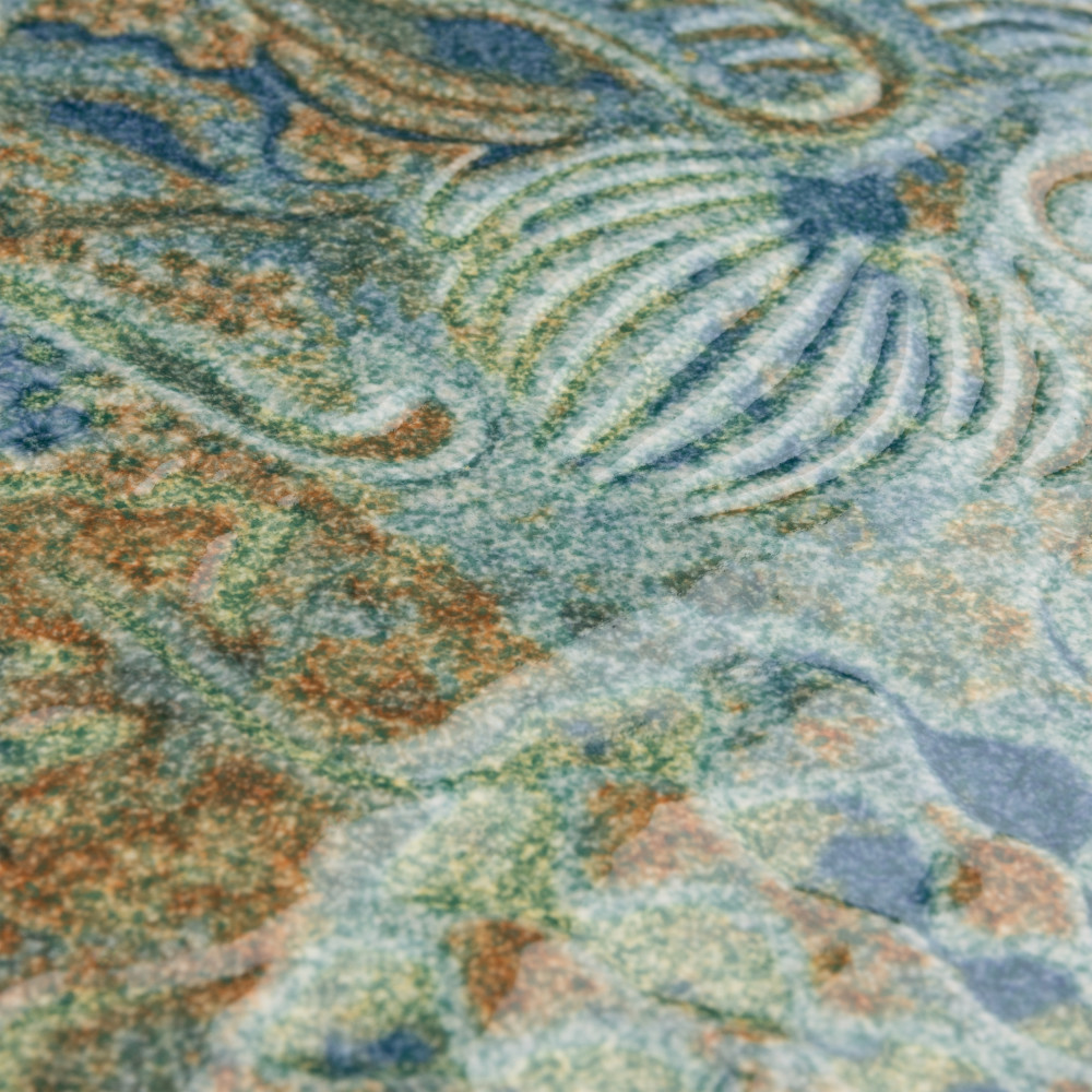 Gaudi React Hex Ocean 8-5/8 in. x 9-7/8 in. Porcelain Floor and Wall Tile