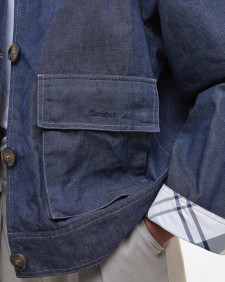 Jacke Demi Showerproof Indigo/Hessian Tartan