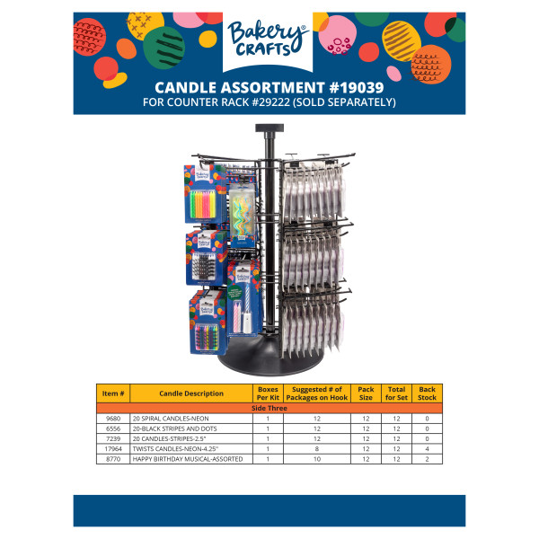 Candle Assortment 19039 Flyer