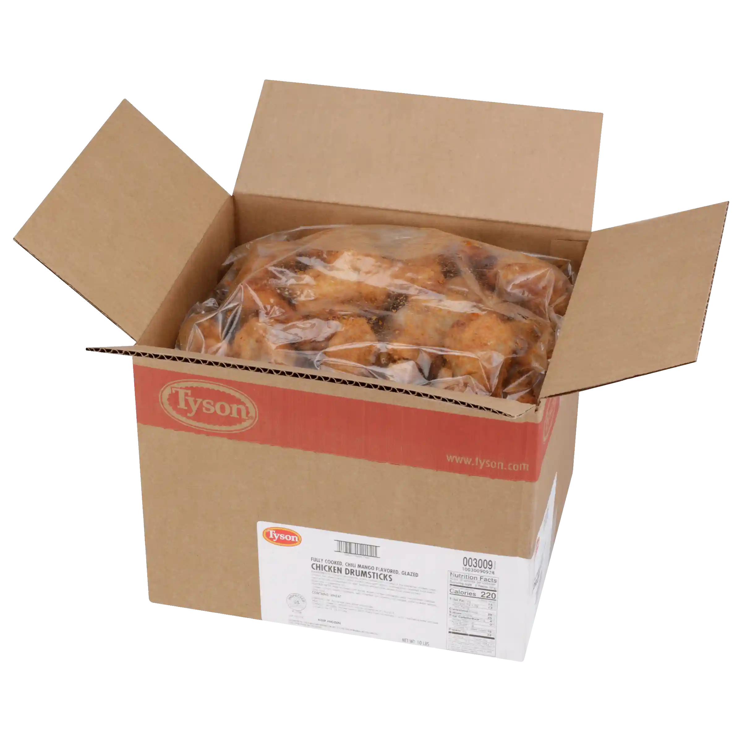 Tyson® Fully Cooked Chili Mango Glazed Chicken Drumsticks_image_4