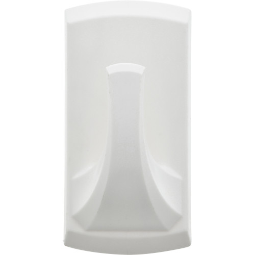 High & Mighty Decorative Hook White Plastic 20lb