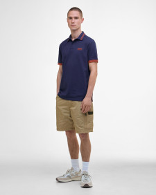 Calibrated Tipped Polo Shirt Pigment Navy