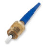 UniCam® Pretium®-Performance ST® Compatible Fiber Optic Connector, OS2, Blue Boot