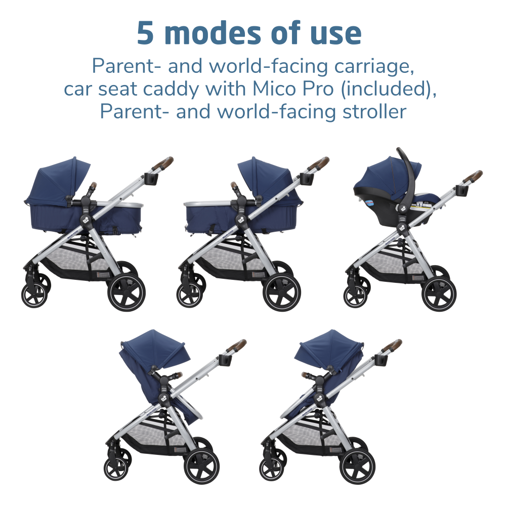 Maxi-Cosi Zelia² Luxe 5-in-1 Modular Travel System - Produktbild 2