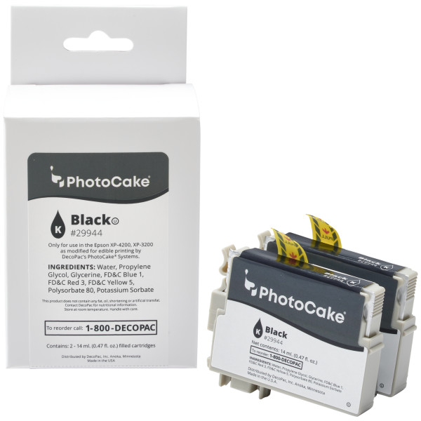PHOTOCAKE XP4200/3200-CTRG-BLACK PHOTOCAKE INK PhotoCake® Ink