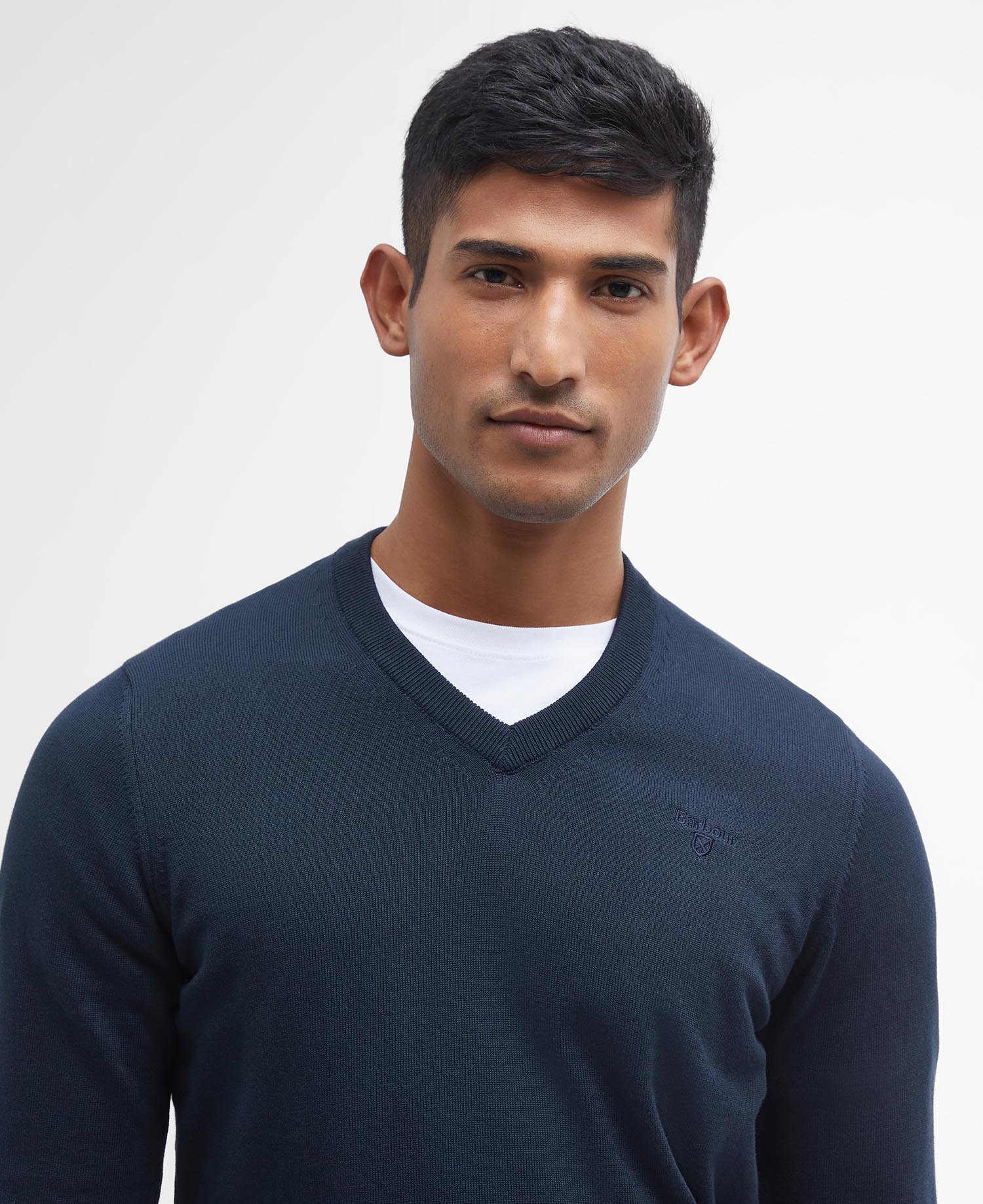 Pullover Pima Cotton V-Neck image number 3