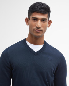 Pullover Pima Cotton V-Neck 