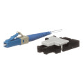 Fusion Splice Fiber Optic Connector, Singlemode OS1/OS2, LC Connector, Pre-Polished, Simplex Style, 0.9 mm O.D., Blue