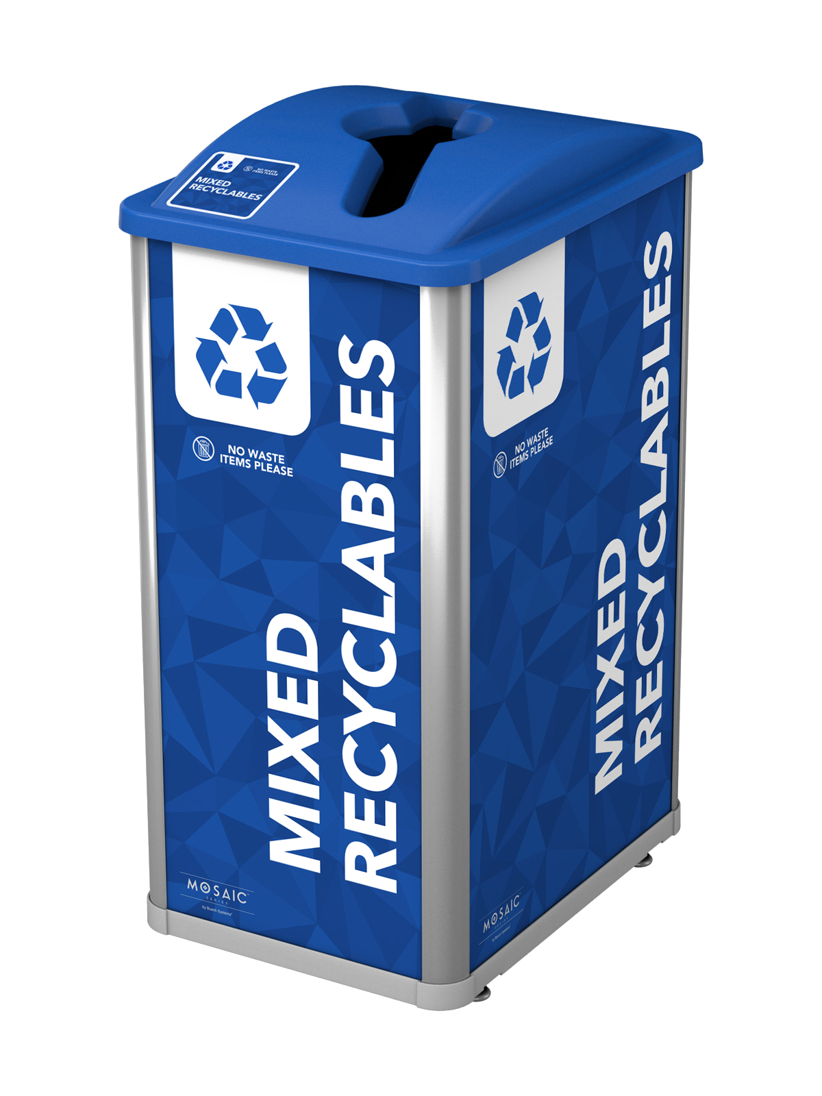 MOSAIC – Single – Kit – Recyclables – Mixed – Silver-Blue