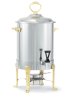 3-gallon. (11.4L) Coffee Urn with Classic Brass Trim