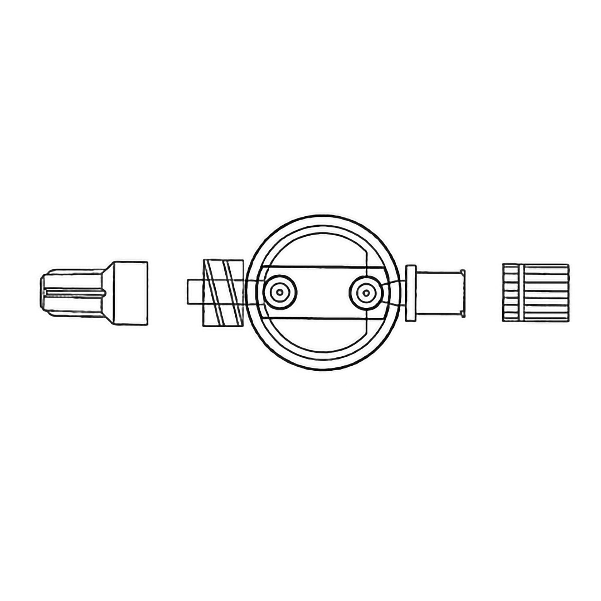 McKesson Brand FILTER, AIR ELIMINATING .22 MICRON 3-5ML VOLUME PED (100/CS)