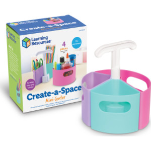 Create-A-Space™ Mini-Center Pastel