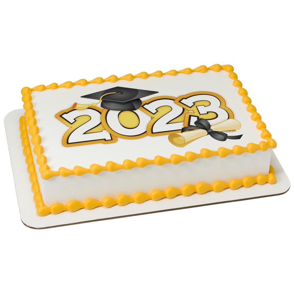 Image Cake Traditional Grad 2023