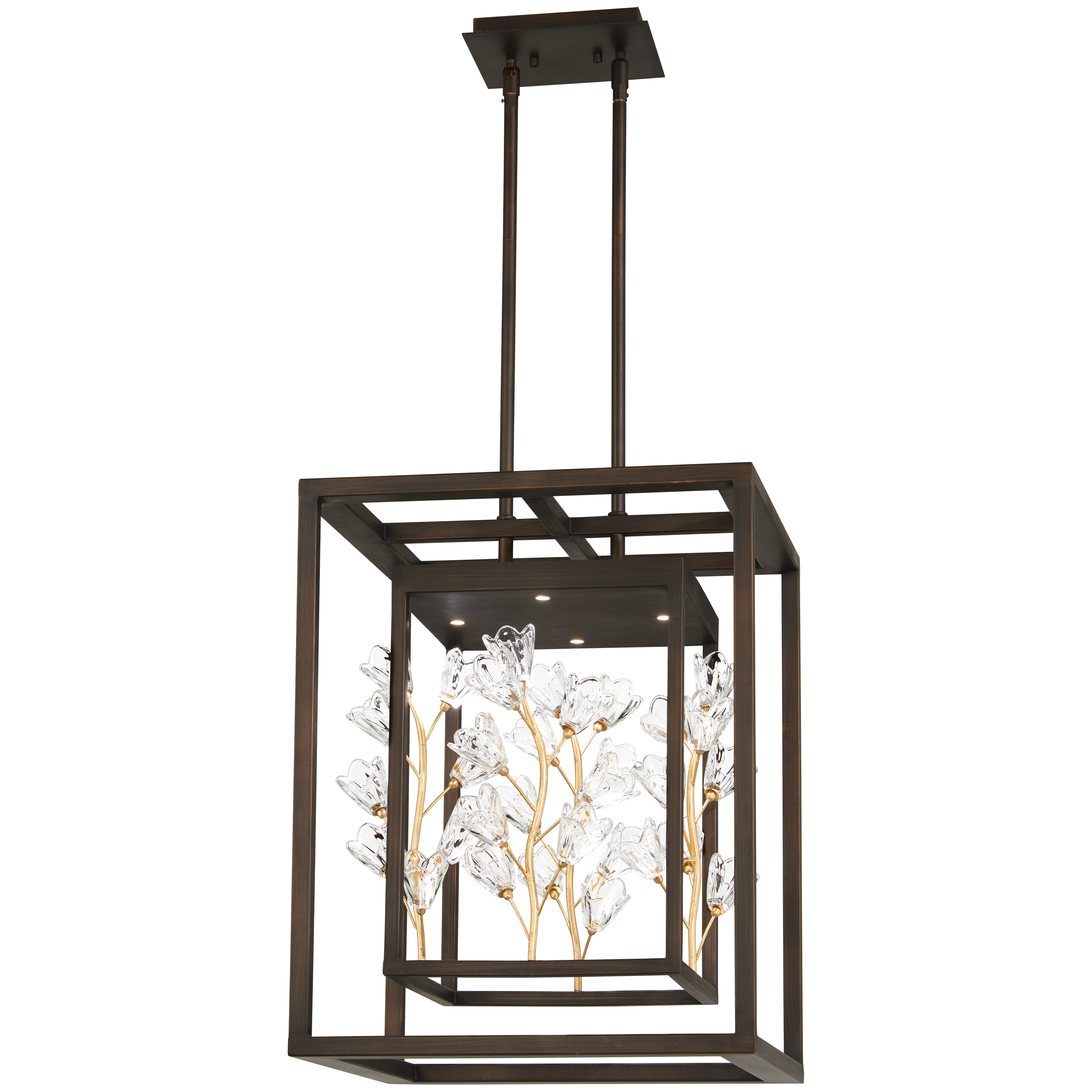 Maison Des Fleurs - LED 4 Light Pendant