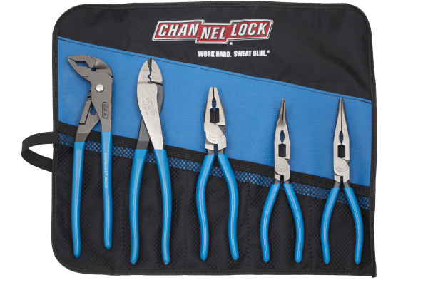 TOOL ROLL-54 5pc Elite Pro Pliers Set with Tool Roll