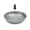 12-inch Wear-Ever® rivetless fry pan in natural finish and silicone handle