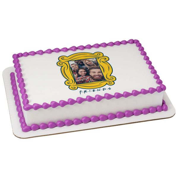 Friends The Best of Friends PhotoCake® Edible Image® Frame
