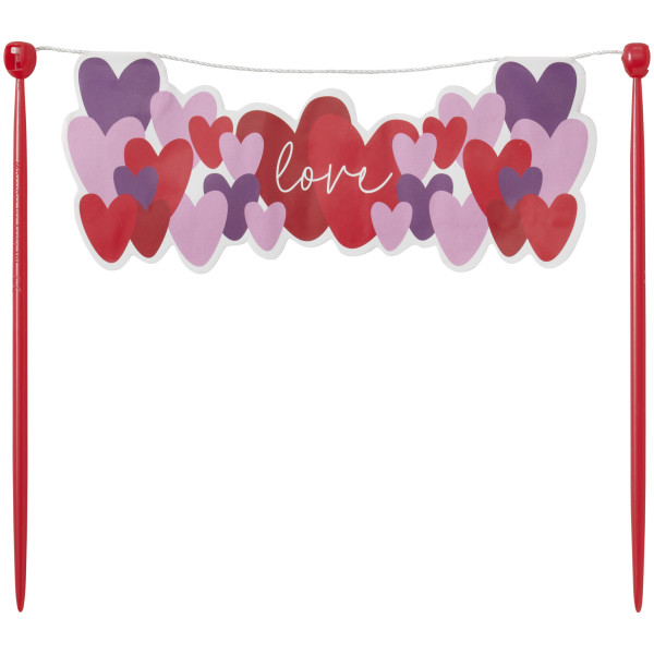 Love and Hearts Banner Layon