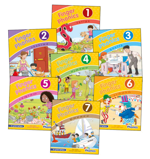 Finger Phonics Set of Books 1-7 (updated)