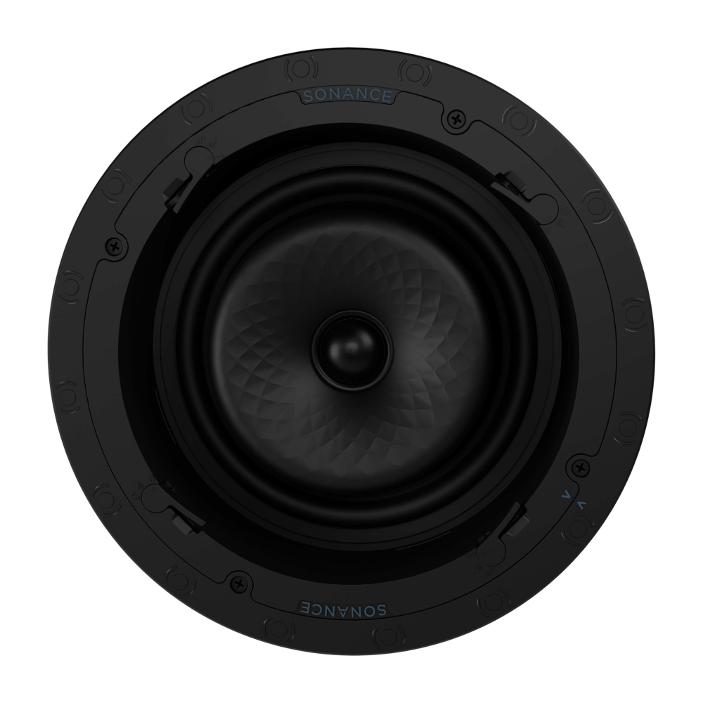 VX82R 8" ROUND IN-CEILING SPEAKER W/ WHITE MICRO TRIM GRILLE (1 EACH)