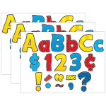 Teacher Created Resources&reg; Superhero Funtastic 4" Letters Combo Pack, 208 Per Pack, 3 Packs TCR5845-3