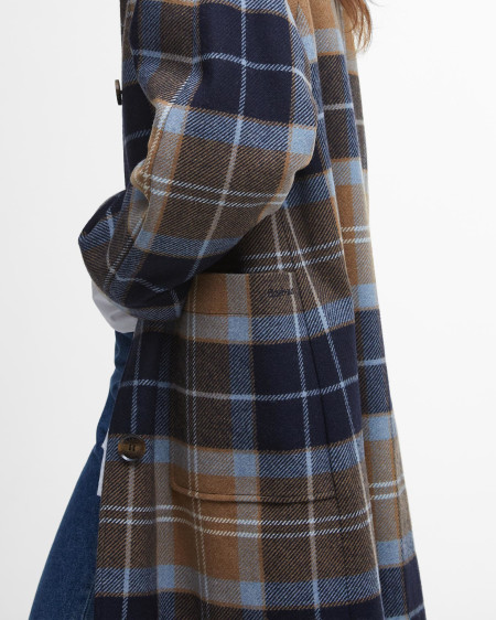 Wollmantel Kira Tartan