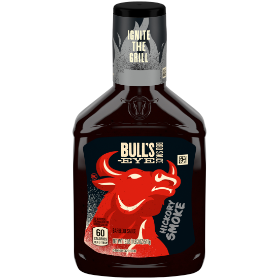 Bull's-Eye Hickory Smoke BBQ Sauce, 18 oz Bottle HICKORY SMOKE 