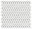Studio Seashell 3/4″ Penny Round Mosaic Matte